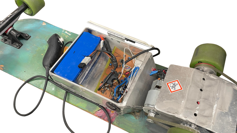 Projektförslag: Gör som Lider och bygg en elektrisk skateboard!